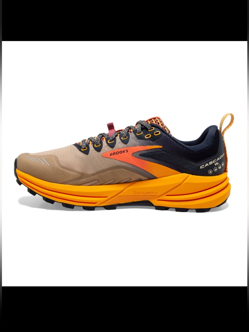 Brooks Cascadia 16 Men’s 12.5 D Trail Running Shoes